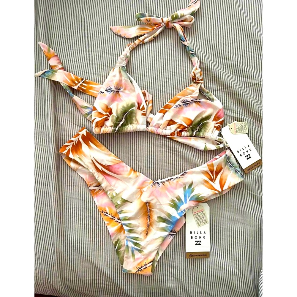 Billabong Bikini Island Calling Set New with Tags
